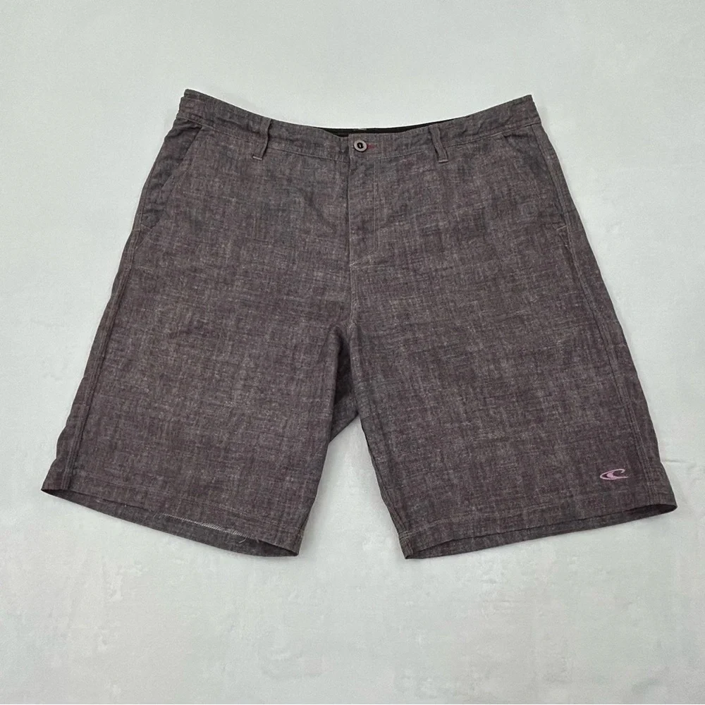 O’NEILL Hybrid Grayish Purple Casual Surf Swim Trunks Board Shorts Men’s 40